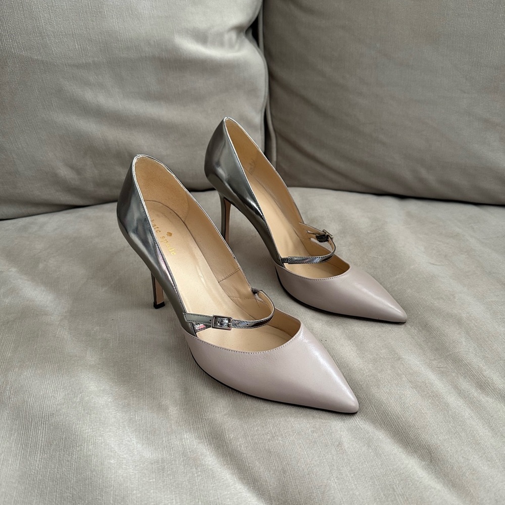 Kate Spade, nude pumps
